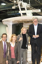 EC delegation in boot Düsseldorf 2010