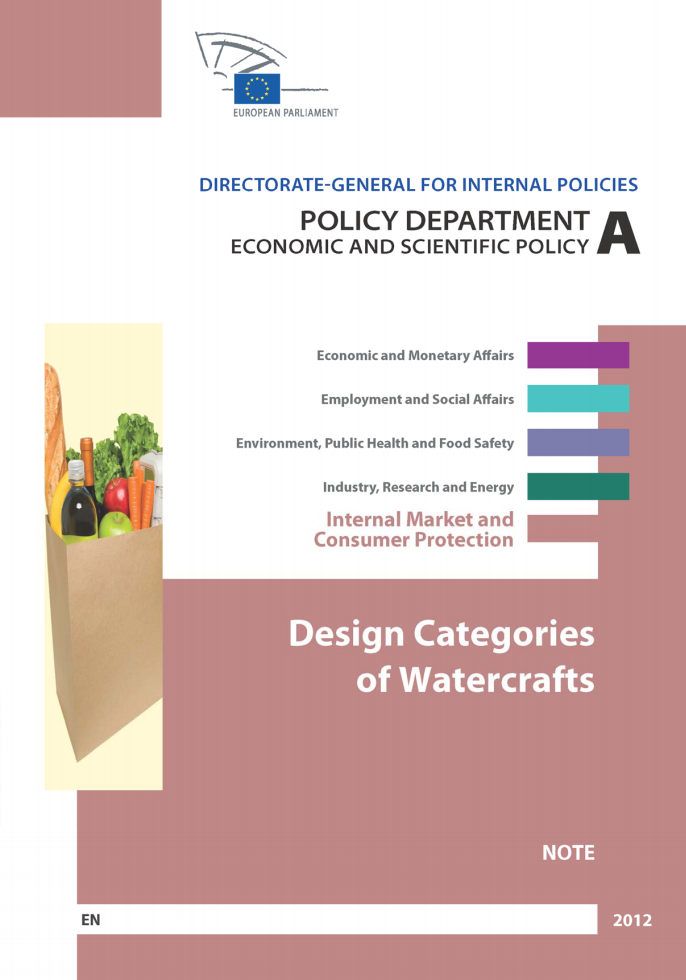 EP 2012 Design Categories of Watercrafts image