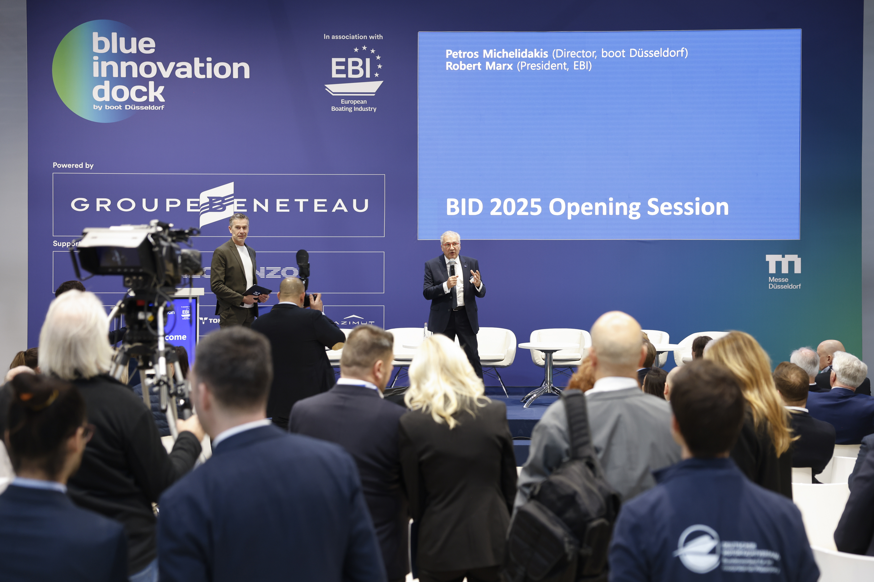 blue innovation dock opening ceremony